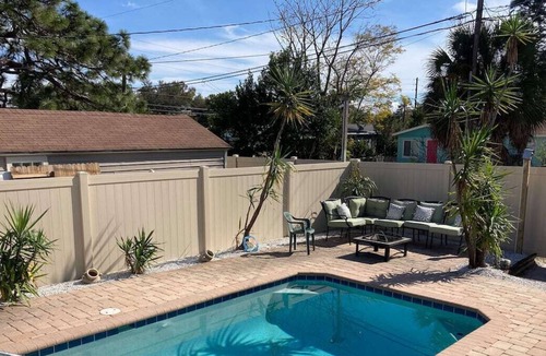United Central House | Heated Pool House w/ Hot Tub near Downtown St Pete and Beaches!!!