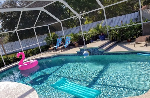 Citrus Park House | Heated pool house