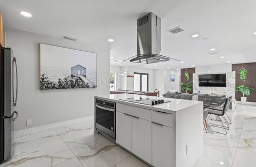 North Miami Beach Villa | Heated Pool Villa in Miami by Glam Homes