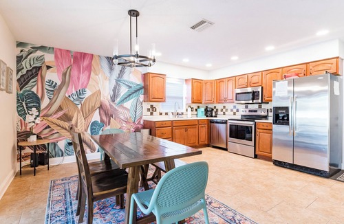 Largo House | Heated Private Pool + Game Room | Family & Group Favorite | Beach Minutes Away