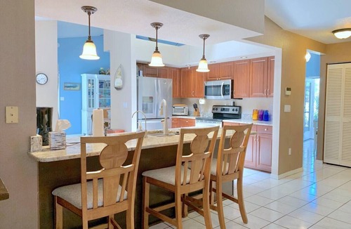 Deep Creek House | Heated Saltwater Pool Pet-Friendly 3BR Home on Quiet Street – Punta Gorda Area