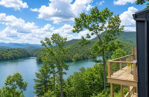 Santeetlah House | Hidden Point House Stunning Lake Views