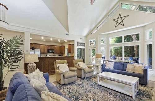 Lawton Woods House | Hidden Sea Pines Gem | Pool, Spa, Pet Friendly