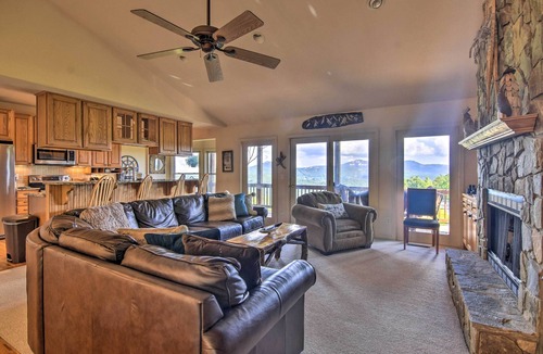 Banner Elk House | 'High Gravity' Banner Elk Custom Chalet w/Views!