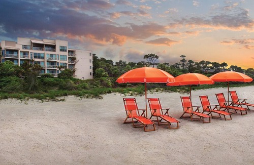 Oceanside Villa | Hilton Head Island-Marriott Monarch Villa-Private Beach! Beautiful Scenic Resort