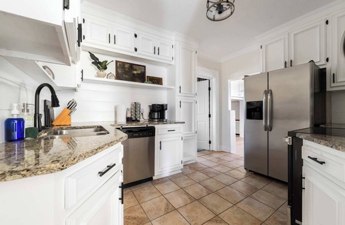 Columbus House | Historic Brick Retreat w/ Sauna, Pool & Games