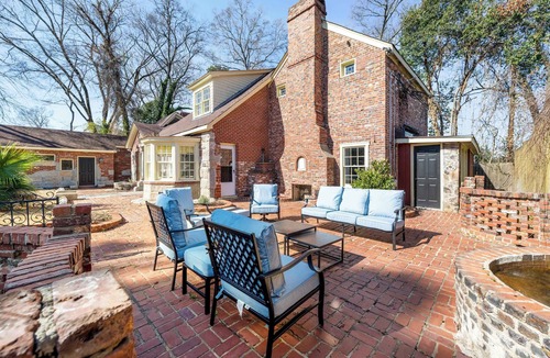 Columbus House | Historic Brick Retreat w/ Sauna, Pool & Games