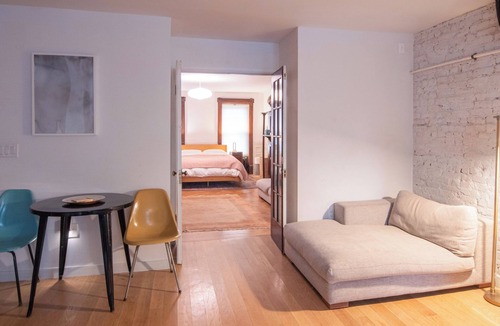 Bedford-Stuyvesant Apartment | Historic Brownstone Garden Apt in Stuy Heights, Brooklyn