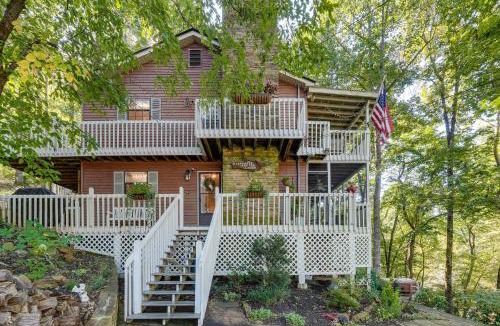 Hiawassee House | Hiwassee River Gem w/Huge Decks: Great for Groups