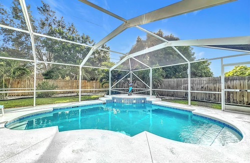 Port Saint Lucie House | Home Away From Home w/Private Heated Pool, Game room and quiet place to relax!