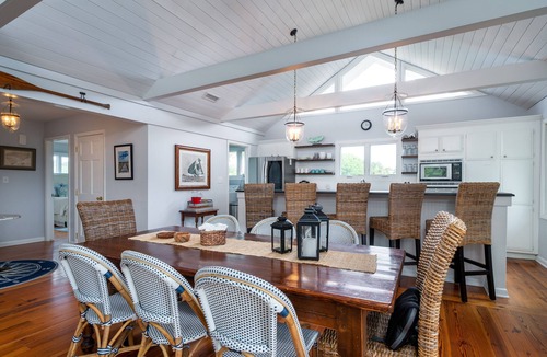 Seabrook Island House | Home on Beach Boardwalk! Sleeps 8! Distant Ocean Views! Close to Pools! Amenity Cards!