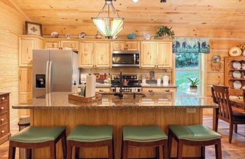 Cosby Cabin | Homey Cozy Dog Friendly Cabin Surrounded By Beautiful Mountain Trees w/Hot Tub+