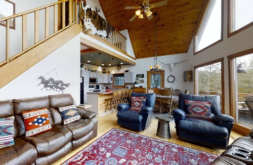 Townsend Cabin | Horsin Around Tennessee: Free Attraction Tickets, Hot Tub, Game Room & Mountain Views