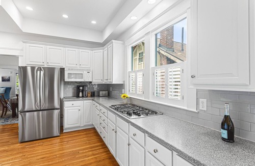 Midtown House | Hot Tub + Fire Pit + EV Charger | Walk Score 87