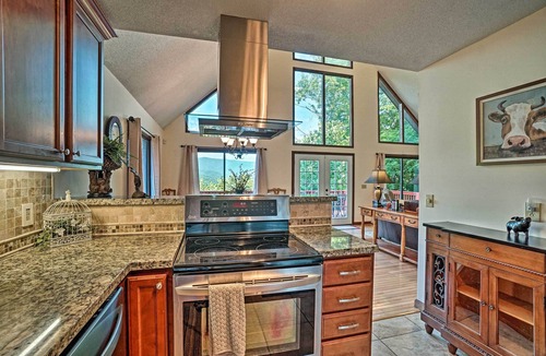 Otto House | Hot Tub + Game Room: Mountain Retreat in Otto!