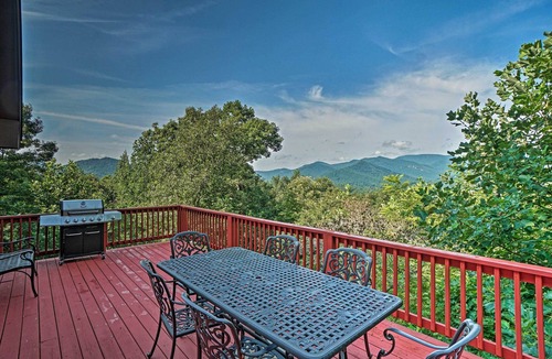 Otto House | Hot Tub + Game Room: Mountain Retreat in Otto!