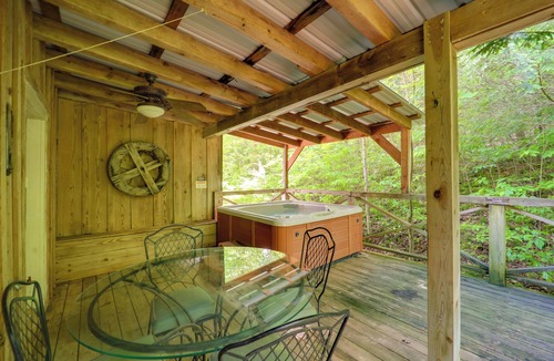 Vein Mountain Cabin | Hot Tub Haven! Blue Ridge Mountain Gem on 92 Acres