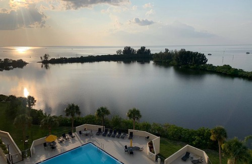 Sea Ranch On The Gulf Condo | Hudson Beach Gulf of Mexico Waterfront Condo Tennis Pool Boating Amazing Views!