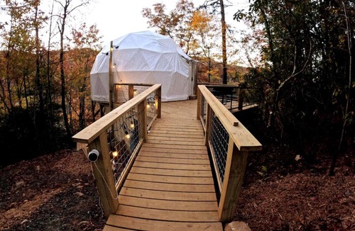 Balsam Grove House | Hummingbird Dome | Private Sauna and Hot tub