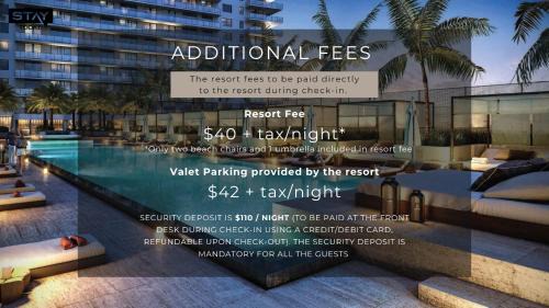 Hollywood South Central Beach Apartment | Hyde House - Luxury High Floor 2BR 2BA Apartment Suite with direct ocean view, roof top pool, resort amenities