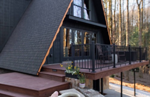 Dillard House | Iconic A-Frame Haven Sleeps 8 Fire Pits