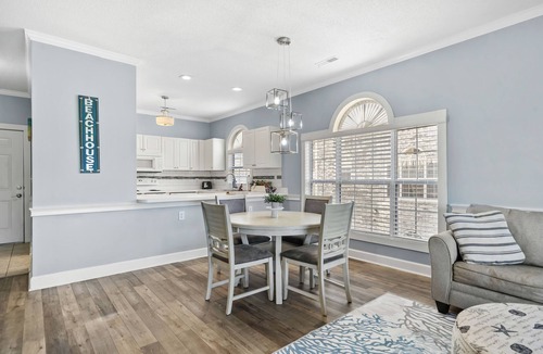 Central Myrtle Beach Apartment | Impeccable Golf View- 4 BDs- Pools - Near Broadway