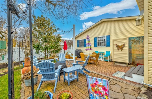 North Cape May House | Incredibly Charming Home One Short Block from Bay Beach & Spectacular Sunsets.