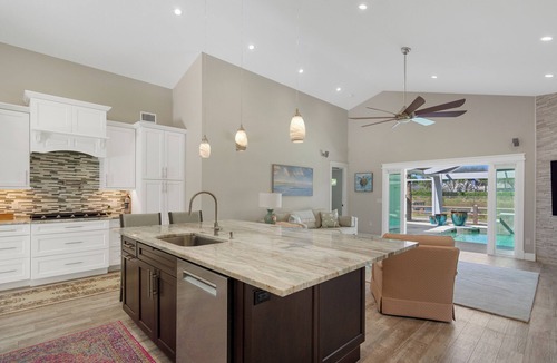 Interchange Square House | Intercoastal Oasis Heated Pool & Dock in peaceful Vero Beach!