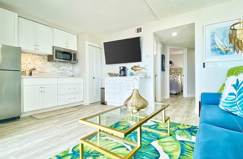 Belleair Beach Condo | Inviting Gulf front condo with pool beach access private balcony and central AC