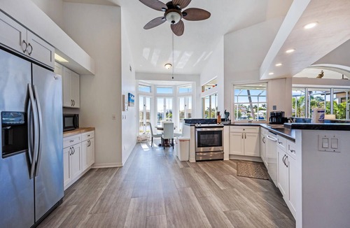 Marco Island House | It's all about the view! Beautiful 3 bedroom home with wide water views!