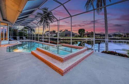 Marco Island House | It's all about the view! Beautiful 3 bedroom home with wide water views!