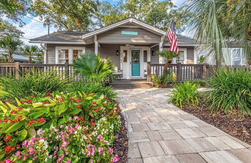 Saint Simons Island House | Just a short walk to the beach and village makes this the perfect island getaway!