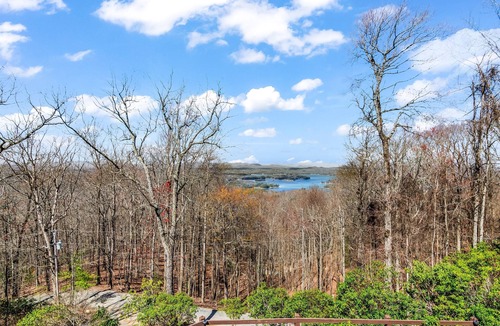 Blue Ridge Ski Chalet | Killer Views of Lake + Pickleball + Hot Tub + Private