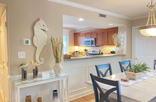 Arcadian Shores Villa | Kingston Resort: Ground floor, 7 min walk to beach, two decks