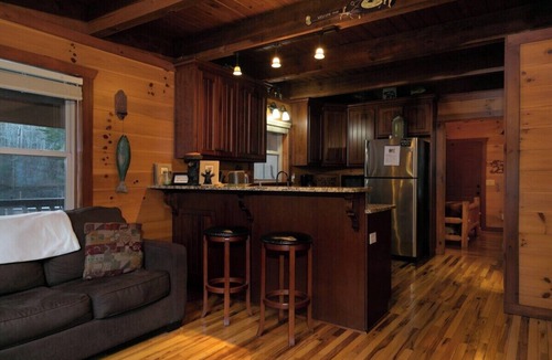 Sautee Nacoochee Cabin | Knott's Landing| 1 BR| Floating Cabin