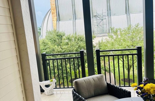 Ave Maria Condo | La Piazza 3br/3 ba top floor condo overlooking magnificent Oratory & Town Center
