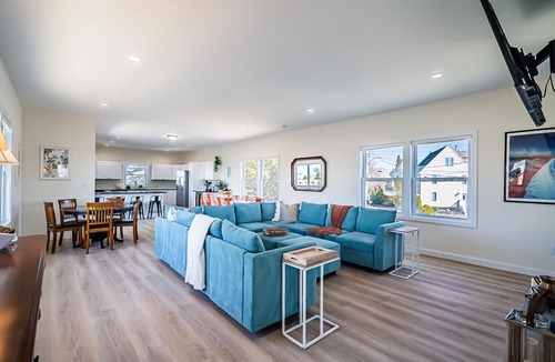 Mystic Island House | Lagoon Home with Dock + Bar -Near Calm, Kid-Friendly Beach