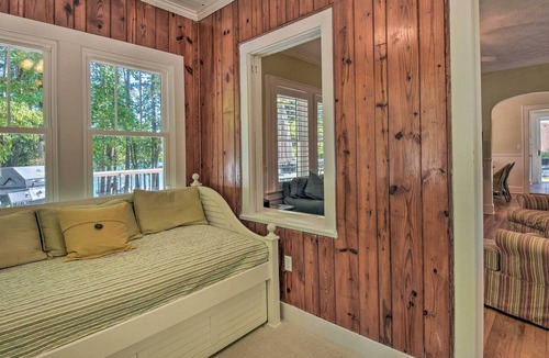 Buford House | Lakefront Buford Getaway w/ Dock + Sundeck!