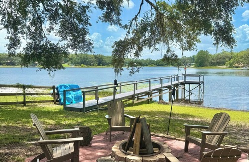 Silver Springs Cabin | Lakefront Cabin in Ocala Forest – Near Springs, Shops, Pet Friendly Getaway