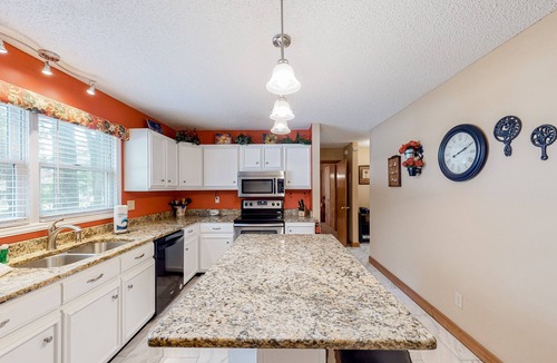 Leesville House | Lakefront dream with serene view, private dock, foosball, firepit - dog-friendly