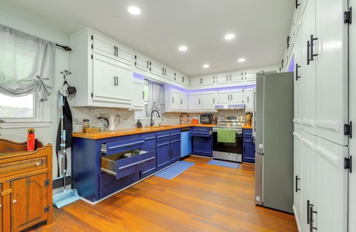 Macon House | Lakefront Getaway w/Dock & Views in Macon!