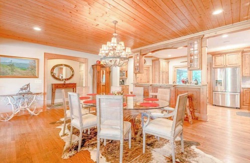 Lake Junaluska House | Lakefront mountain home with WiFi, extensive kitchen, & central AC