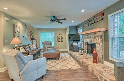 Eatonton House | Lakefront Retreat w/Deep Water + Great Views!
