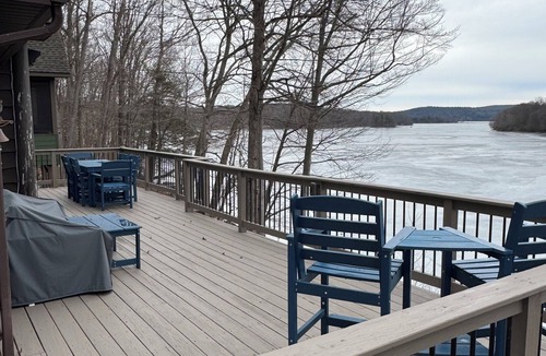 Greentown House | Lakefront Retreat with Unobstructed Lake View + Spacious Dock!