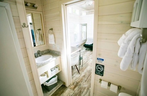 Steele Creek Cabin | Lakefront Two Bedroom Cabin #37