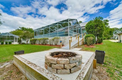 Dunnellon House | Lanai and Grill Sunny Home Near Rainbow Springs!