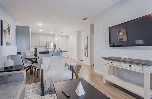 Interchange Square Apartment | Landing | Beautiful 2BD, Pool, Clubhouse
