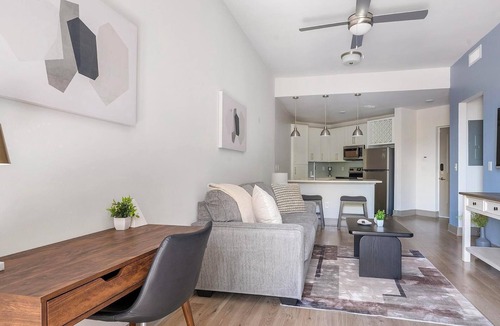 Rural Estates Apartment | Landing | Stunning 1BD, Courtyard, Clubhouse