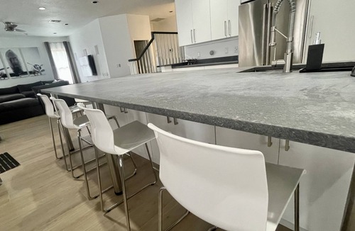 Waters Edge House | Large home, heated pool, game rooms, ping pong, golf, parks,ngated, many beaches