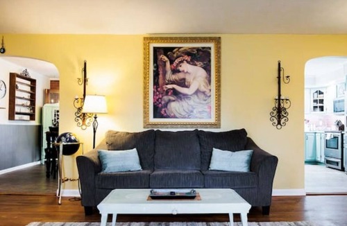 Mills River House | Large home w/ woodland acerage & pond. Location!